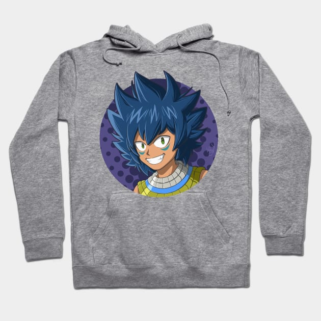 Laban from Beyblade Burst Turbo Hoodie by Kaw_Dev